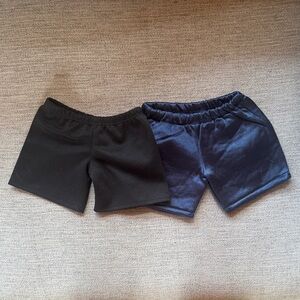 Build-A-Bear *LOT* Black and Navy Shorts